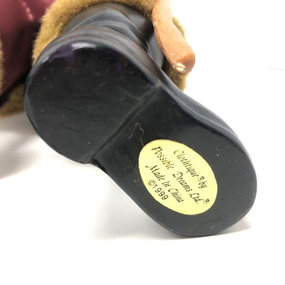 Clothtique Possible Dreams Journey to Christmas Santa VTG 1999 #15083 Cabincore - Picture 12 of 13